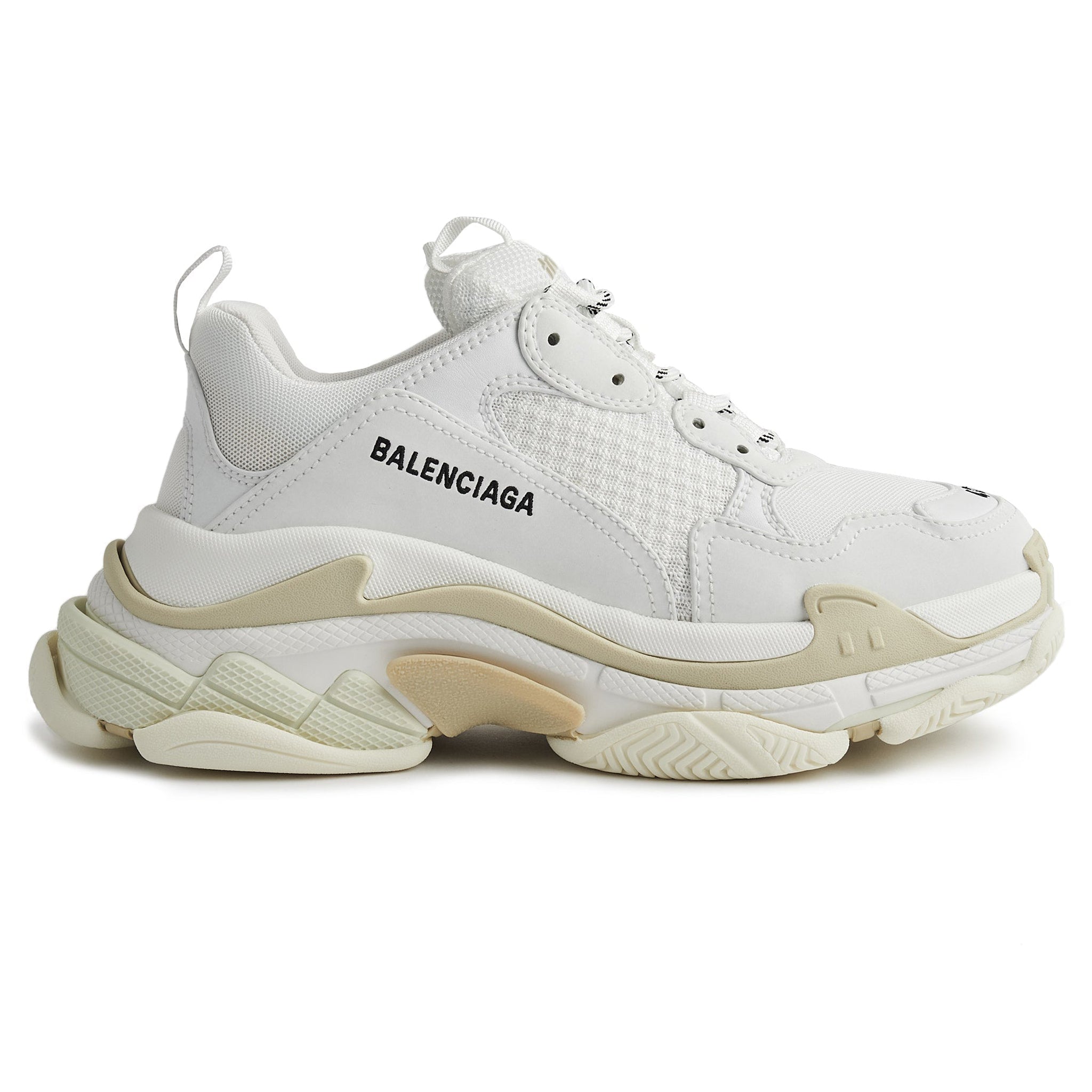 Image of Balenciaga Triple S White Sneaker
